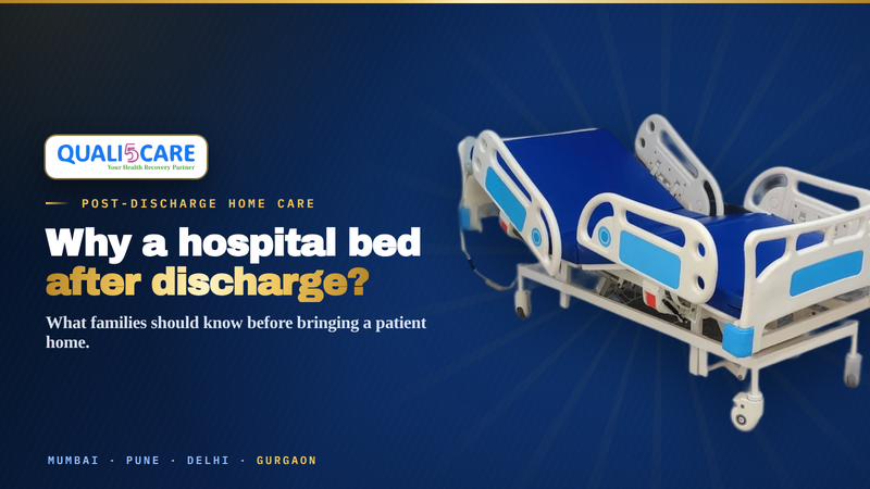 Why hospital bed is advisable post discharge at home?